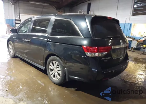 2015 Honda Odyssey Ex-L z USA, uszkodzony, nr VIN 5FNRL5H6XFB057224